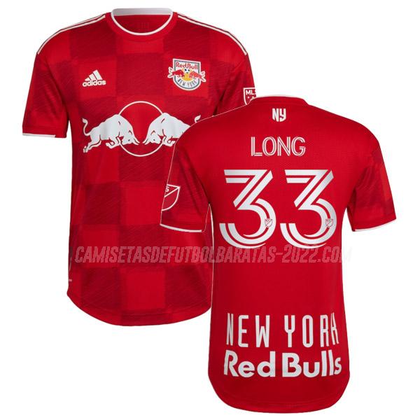 aaron long camiseta 2ª equipación new york red bulls 2022-23