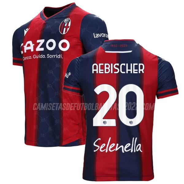 aebischer camiseta 1ª equipación bologna 2022-23