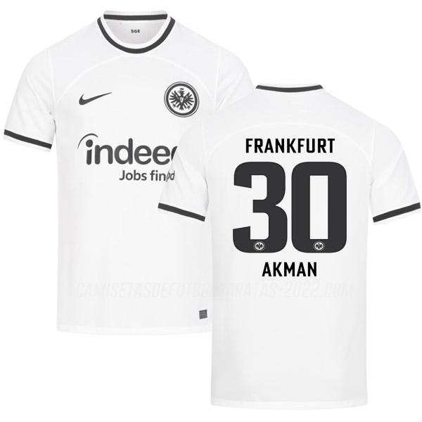 akman camiseta 1ª equipación eintracht frankfurt 2022-23