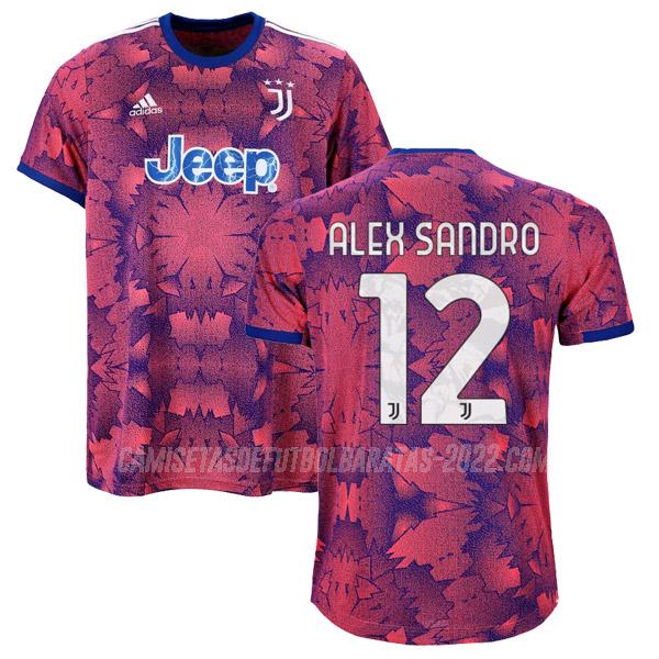 alex sandro camiseta 3ª equipación juventus 2022-23