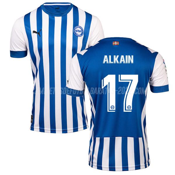 alkain camiseta 1ª equipación deportivo alaves 2022-23