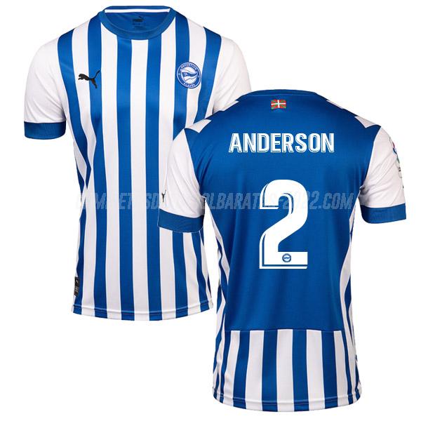 anderson camiseta 1ª equipación deportivo alaves 2022-23