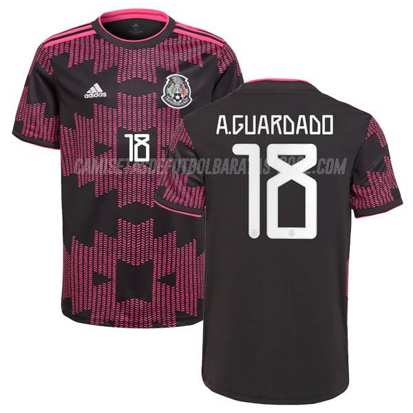 andres guardado camiseta de la 1ª equipación méxico 2021-22