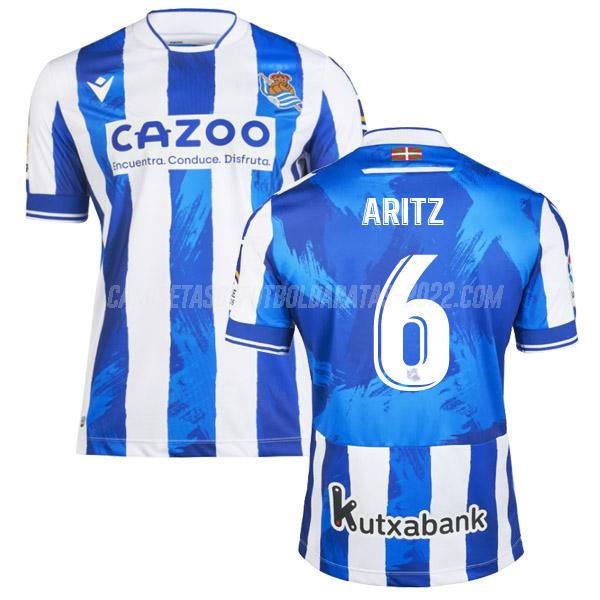 aritz camiseta 1ª equipación real sociedad 2022-23