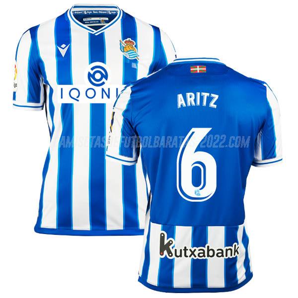 aritz camiseta de la 1ª equipación real sociedad 2020-21