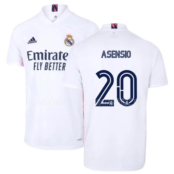 asensio camiseta de la 1ª equipación real madrid 2020-21