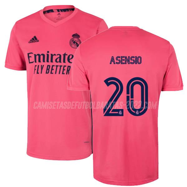 asensio camiseta de la 2ª equipación real madrid 2020-21