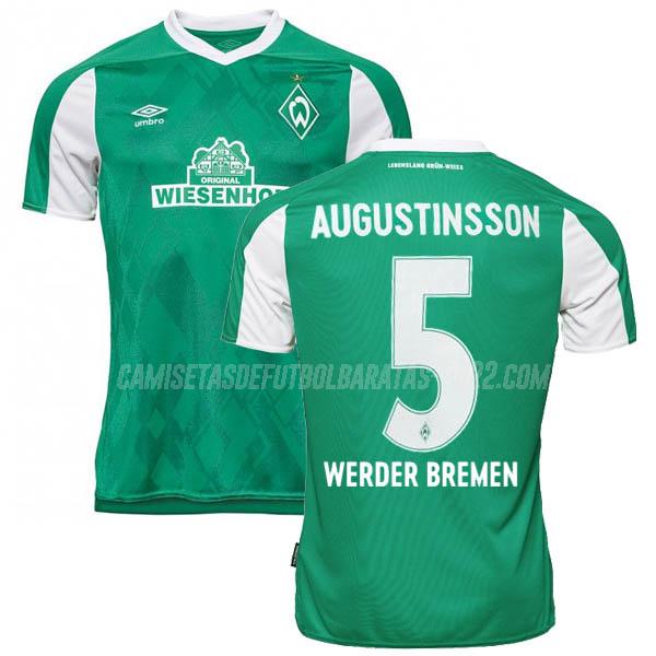 augustinsson camiseta de la 1ª equipación werder bremen 2020-21