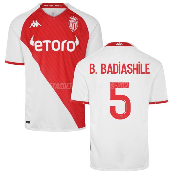 b. badiashile camiseta 1ª equipación as monaco 2022-23
