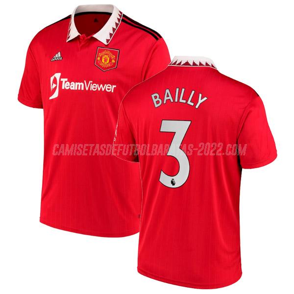 bailly camiseta 1ª equipación manchester united 2022-23