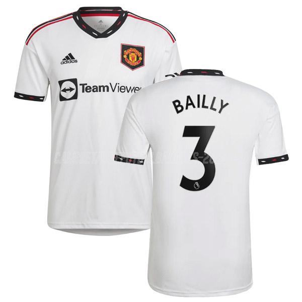 bailly camiseta 2ª equipación manchester united 2022-23
