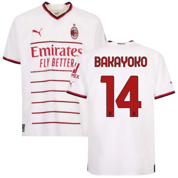 bakayoko camiseta 2ª equipación ac milan 2022-23