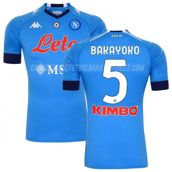 bakayoko camiseta de la 1ª equipación napoli 2020-21