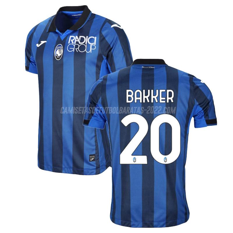 bakker camiseta de la 1ª equipación atalanta 2023-24