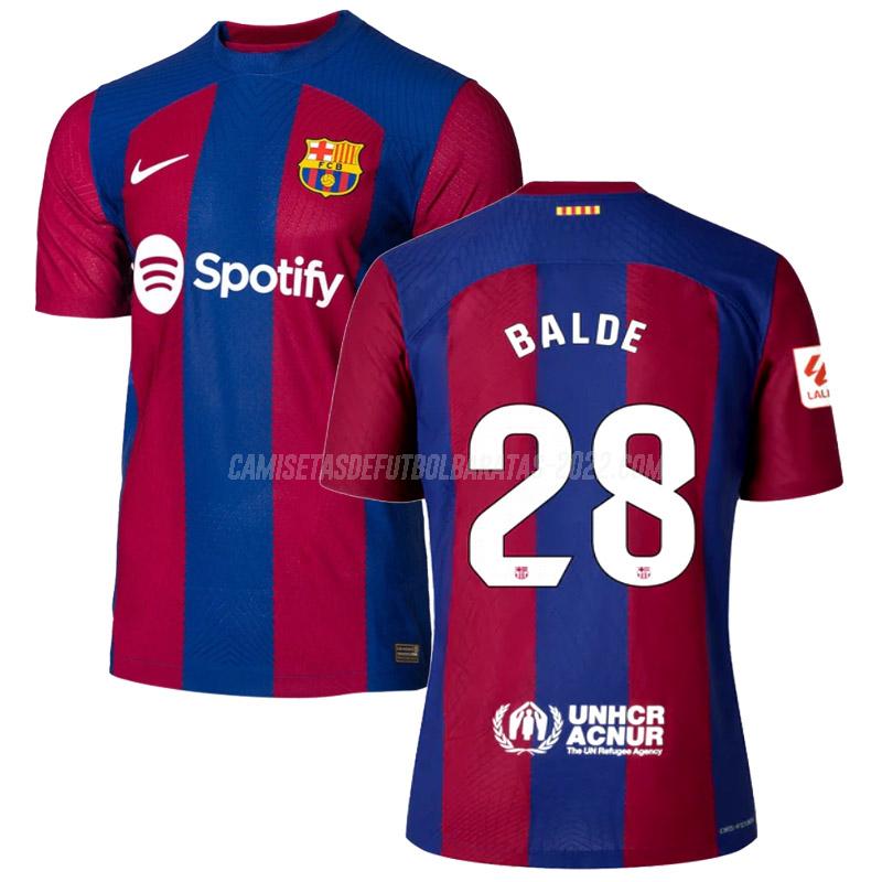 balde camiseta de la 1ª equipación barcelona edición de jugador 2023-24