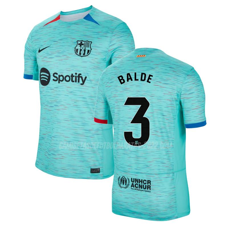 balde camiseta de la 3ª equipación barcelona 2023-24