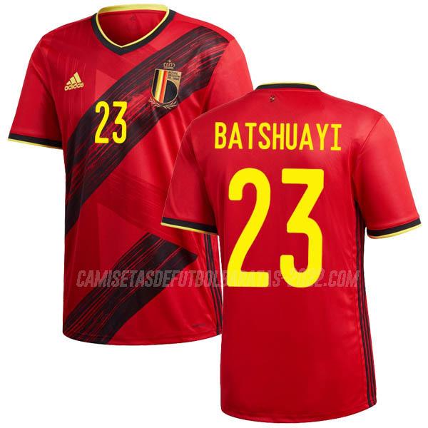 batshuayi camiseta de la 1ª equipación bélgica 2020-2021