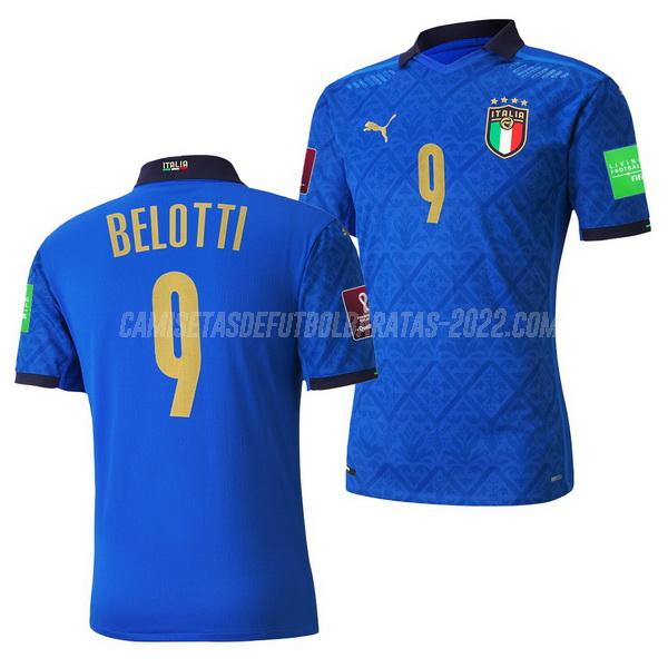 belotti camiseta de la 1ª equipación italia 2021-22