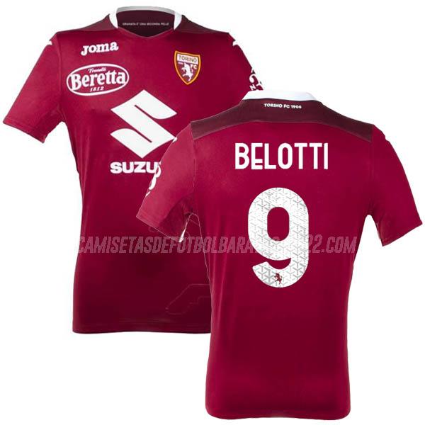 belotti camiseta de la 1ª equipación torino 2020-21