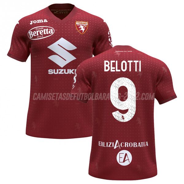 belotti camiseta de la 1ª equipación torino 2021-22