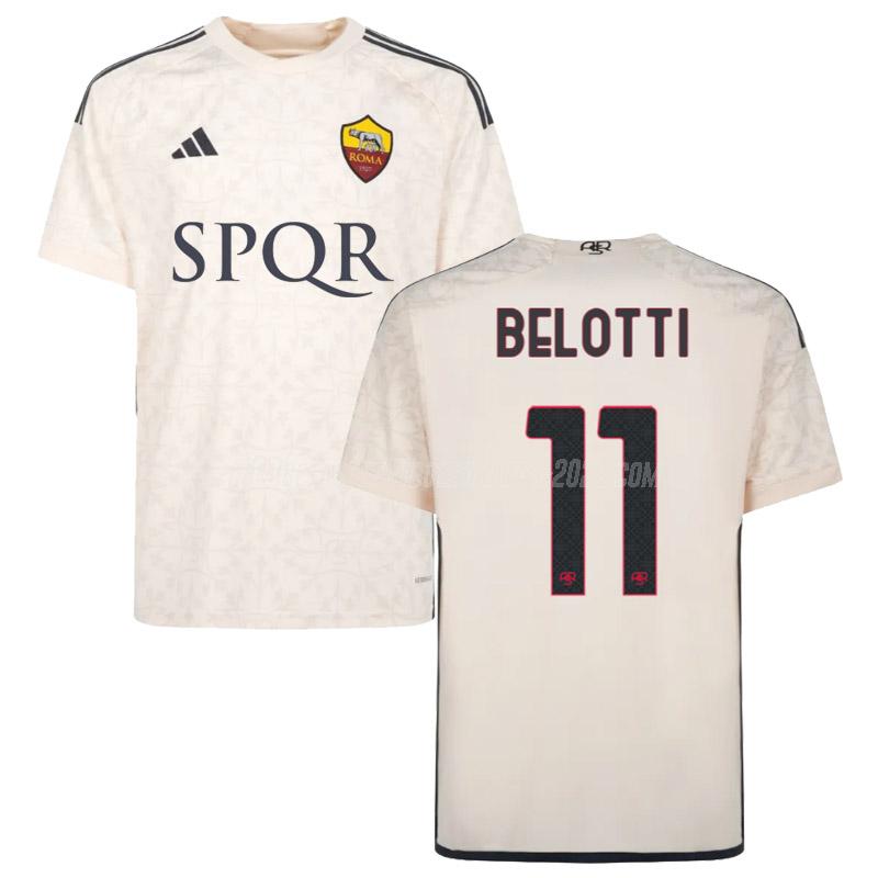 belotti camiseta de la 2ª equipación roma 2023-24