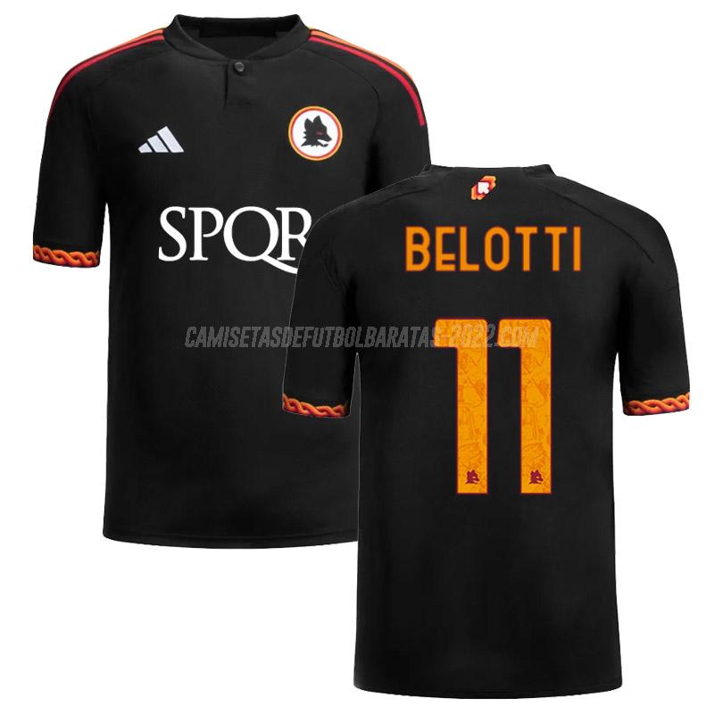belotti camiseta de la 3ª equipación roma 2023-24