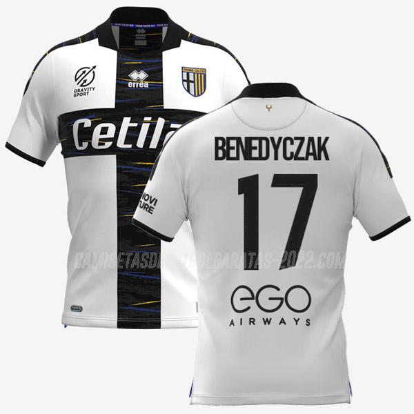 benedyczak camiseta de la 1ª equipación parma calcio 2021-22