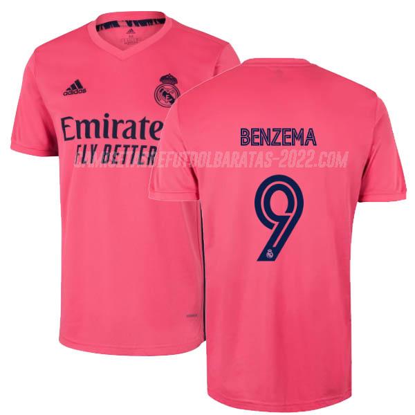 benzema camiseta de la 2ª equipación real madrid 2020-21