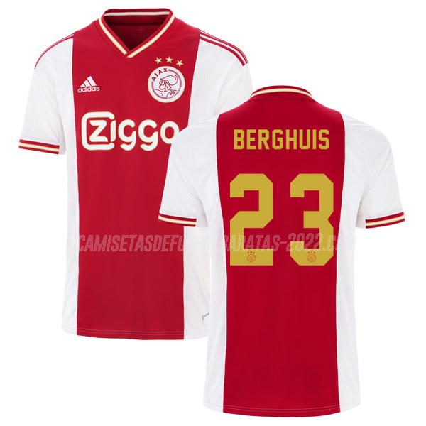 berghuis camiseta 1ª equipación ajax 2022-23