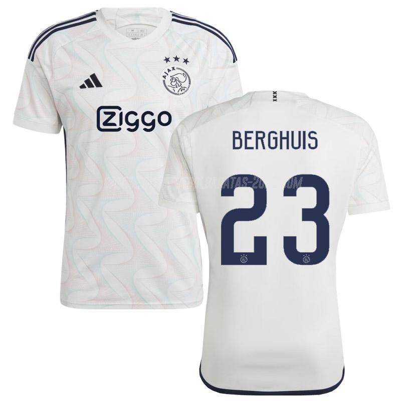 berghuis camiseta de la 2ª equipación ajax 2023-24