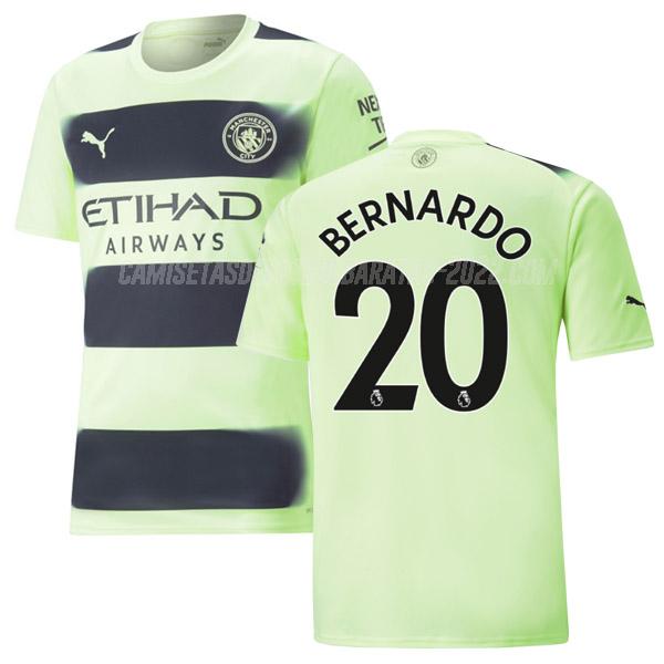 bernardo camiseta 3ª equipación manchester city 2022-23
