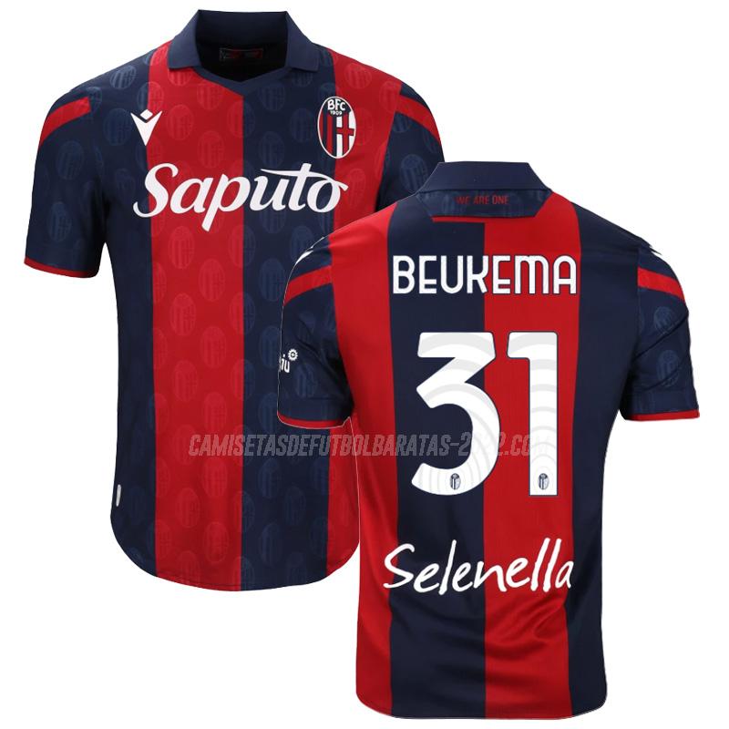 beukema camiseta de la 1ª equipación bologna 2023-24
