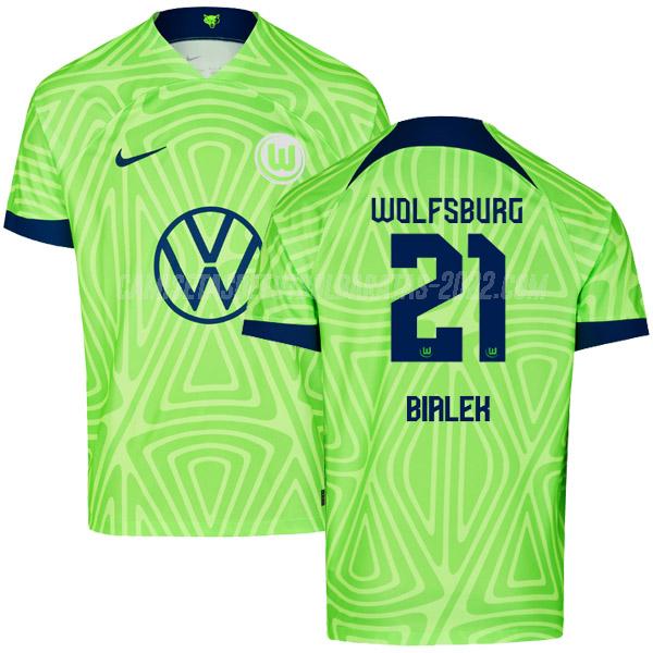 bialek camiseta 1ª equipación wolfsburg 2022-23