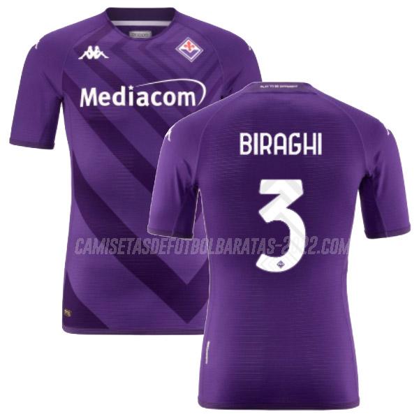 biraghi camiseta 1ª equipación fiorentina 2022-23