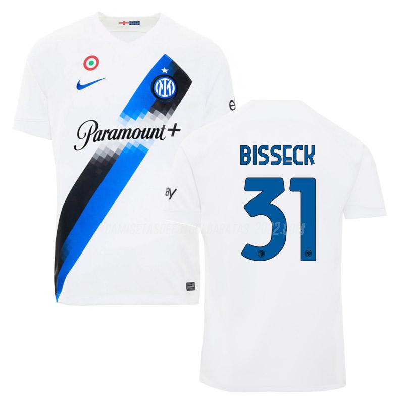 bisseck camiseta de la 2ª equipación inter milan 2023-24