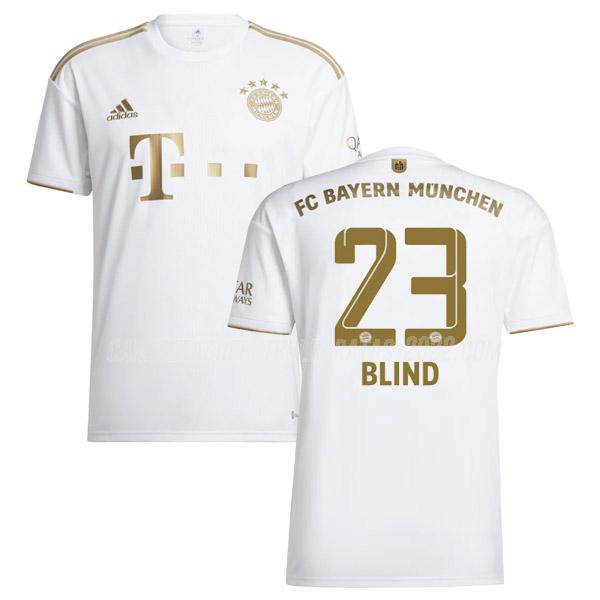 blind camiseta de la 2ª equipación bayern munich 2022-23