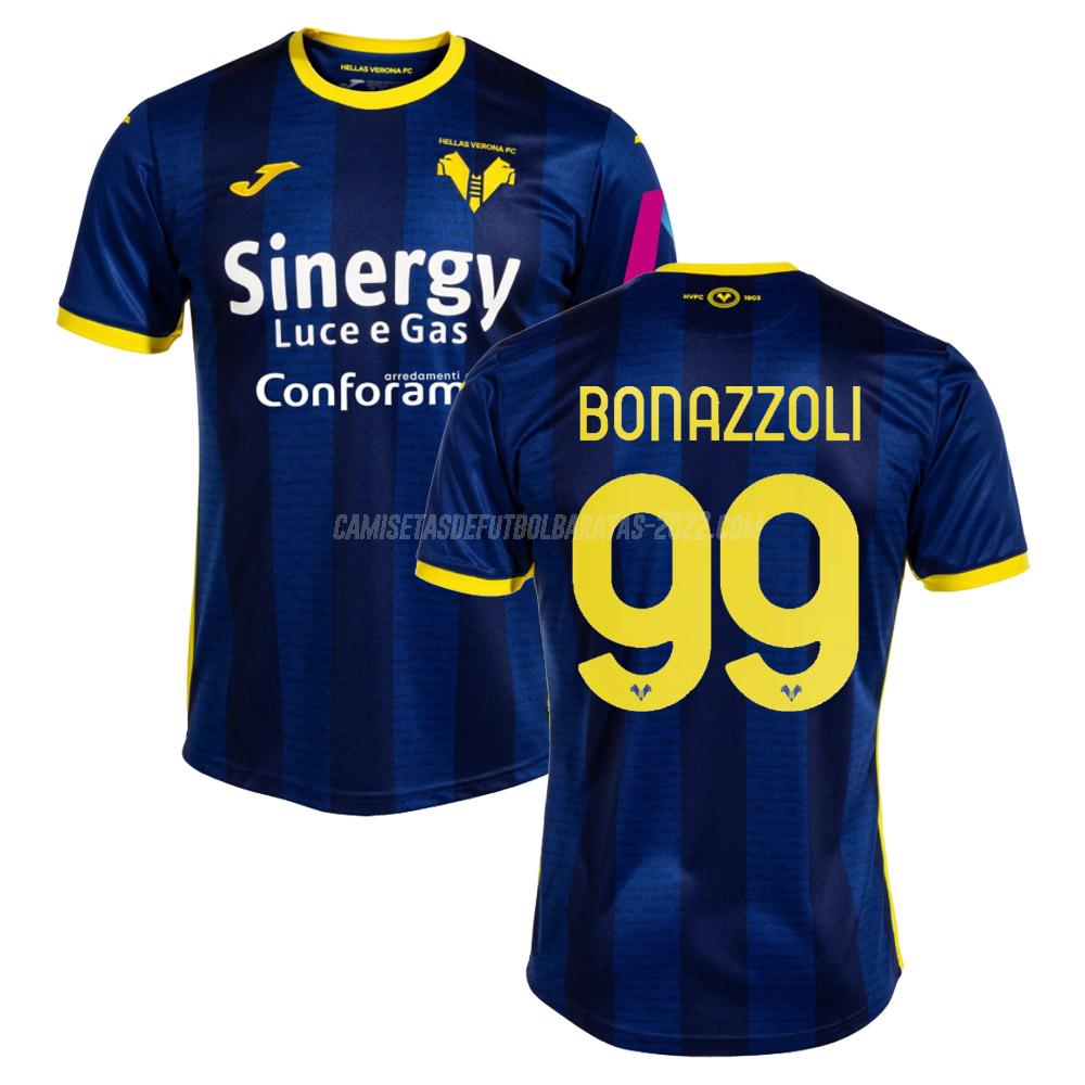 bonazzoli camiseta de la 1ª equipación hellas verona 2023-24