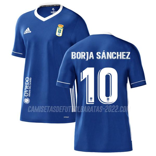 borja sanchez camiseta de la 1ª equipación real oviedo 2021-22