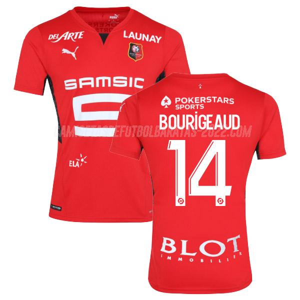 bourigeaud camiseta de la 1ª equipación stade rennais 2021-22