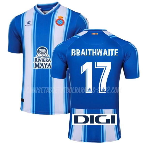 braithwaite camiseta 1ª equipación espanyol 2022-23