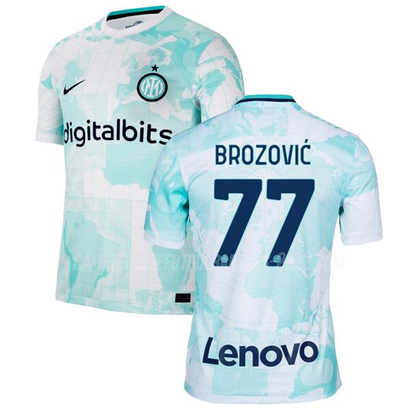 brozovic camiseta 2ª equipación inter milan 2022-23