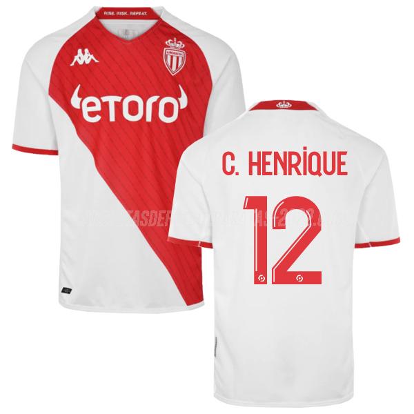 c. henrique camiseta 1ª equipación as monaco 2022-23