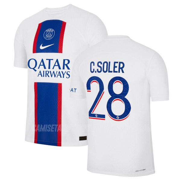 c. soler camiseta 3ª equipación paris saint-germain 2022-23