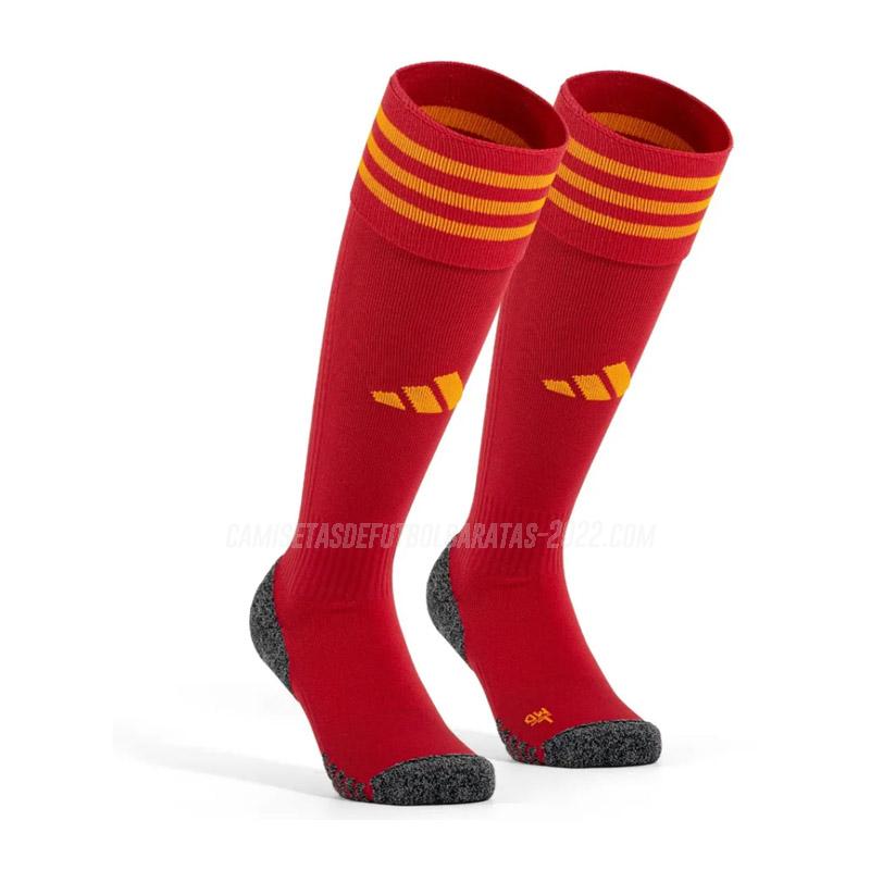 calcetines de la 1ª equipación roma 2023-24