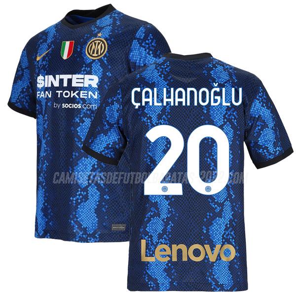 calhanoglu camiseta de la 1ª equipación inter milan 2021-22