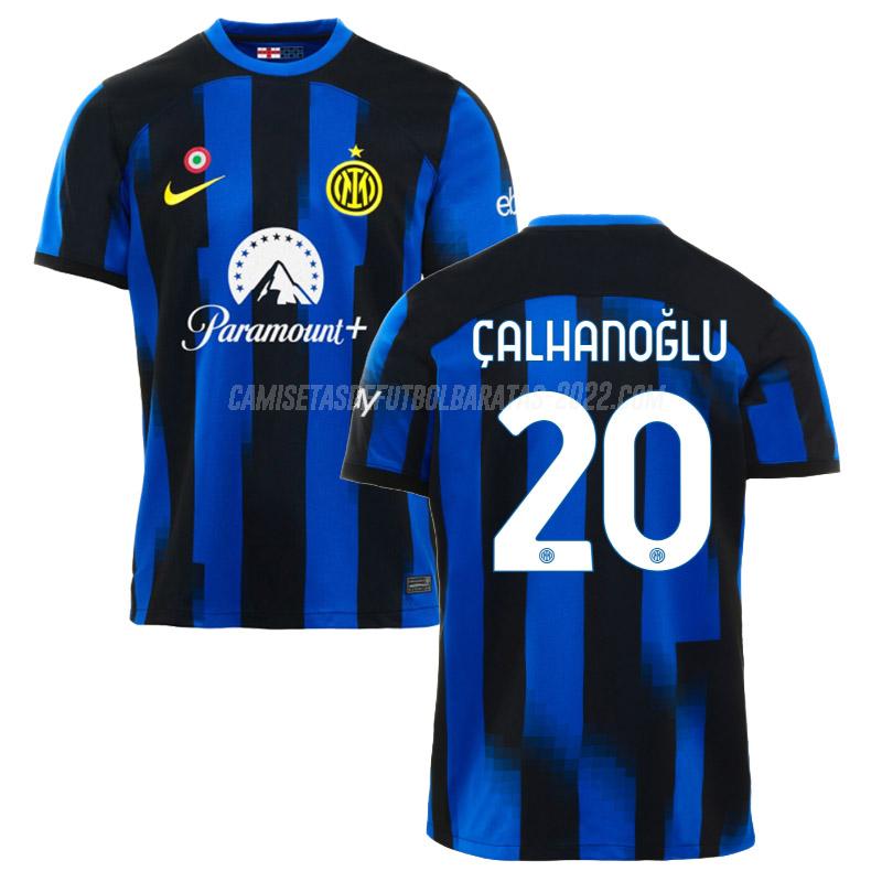 calhanoglu camiseta de la 1ª equipación inter milan 2023-24