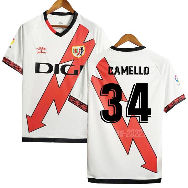 camello camiseta 1ª equipación rayo vallecano 2022-23