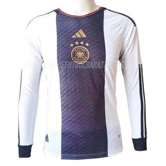 camiseta 1ª equipación alemania manga larga edición de jugador 2022
