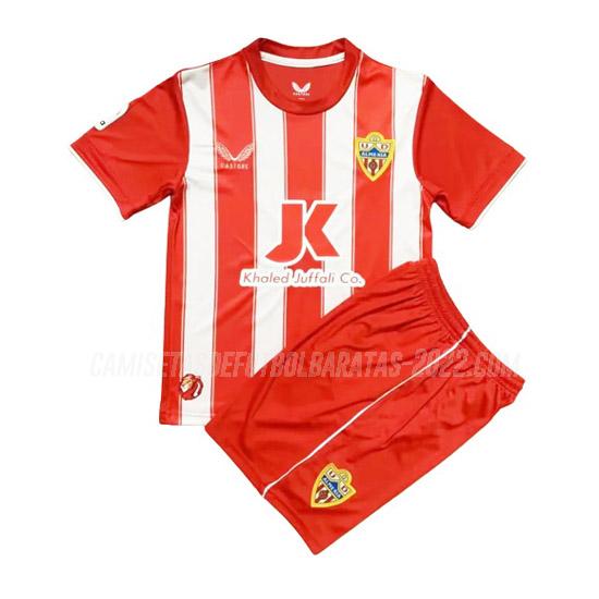 camiseta 1ª equipación almeria niños 2022-23