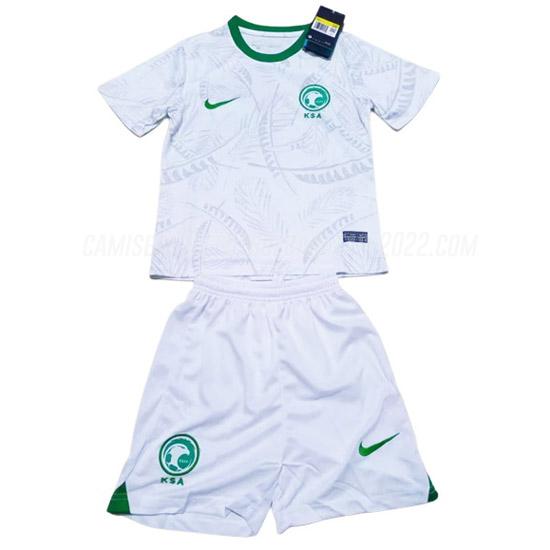 camiseta 1ª equipación arabia saudita niños copa mundial 2022